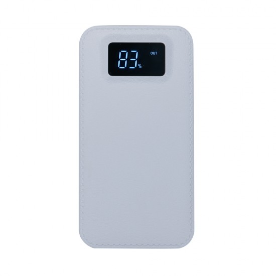 Power Bank Plástico com Visor Digital Personalizado Power Bank Plástico com Visor Digital Personalizado