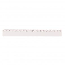 Régua Plástica 20cm Personalizada 