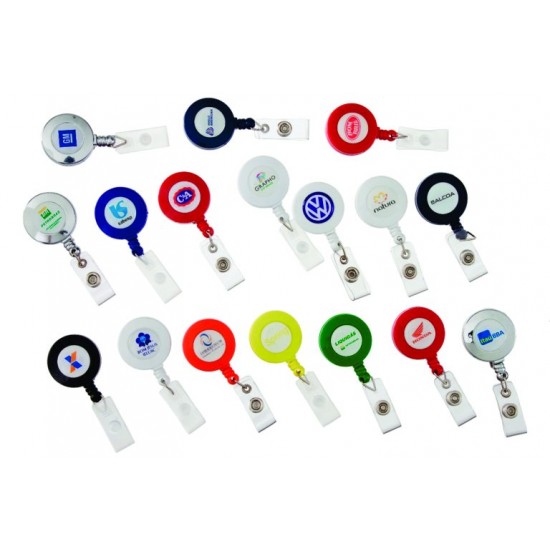 Roller Clips / Porta Crachá Retratil Personalizado Roller Clips / Porta Crachá Retratil Personalizado