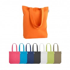 Sacola em 50% algodão, 30% algodão reciclado e 20% poliéster reciclado (220 g/m²) Personalizada