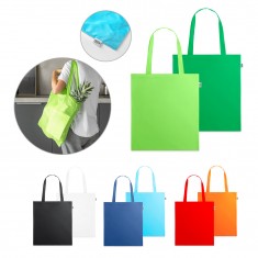 Sacola 100% poliéster reciclado 190T com alças Personalizada