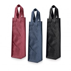 Sacola para 1 garrafa em non-woven (80 g/m²) Personalizada