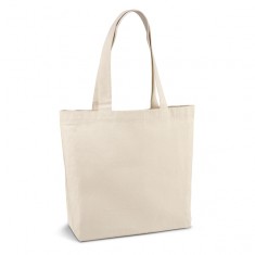 Sacola 100% algodão canvas (280 g/m²) com bolso interior Personalizada