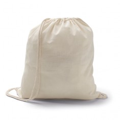 Sacola tipo mochila 100% algodão (100 g/m²) Personalizada