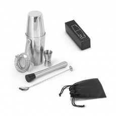Set de coquetel com 6 peças em aço inox Personalizado