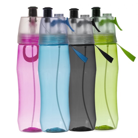 Squeeze Plástico Borrifador 700ml Brilhante Personalizado Squeeze Plástico Borrifador 700ml Brilhante Personalizado