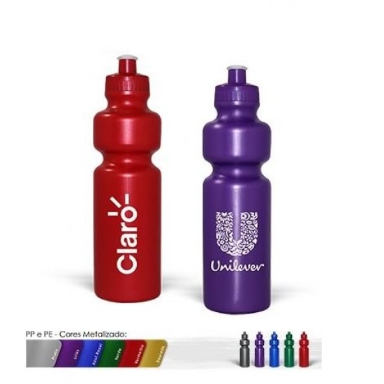 Squeeze plástico personalizado 750ml Squeeze plástico personalizado 750ml