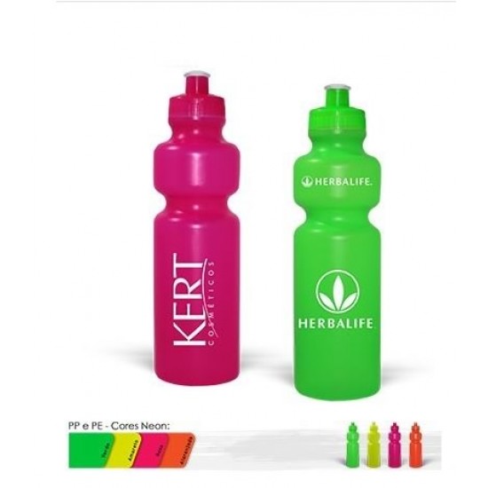 Squeeze plástico personalizado 750ml Squeeze plástico personalizado 750ml