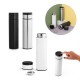 Garrafa em aço inox de parede dupla térmica, isolada a vácuo 450 mL Personalizada