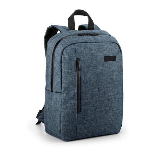 Mochila para notebook 14'' em 600D de alta densidade com placa para personalização 12 L Personalizada