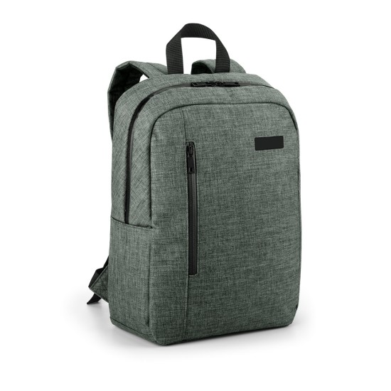 Mochila para notebook 14'' em 600D de alta densidade com placa para personalização 12 L Personalizada