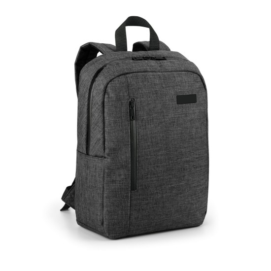 Mochila para notebook 14'' em 600D de alta densidade com placa para personalização 12 L Personalizada