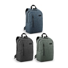 Mochila para notebook 14'' em 600D de alta densidade com placa para personalização 12 L Personalizada