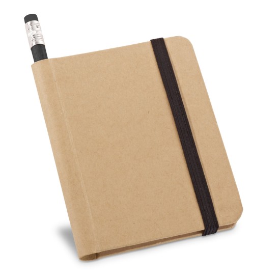 Caderno A7 de capa rígida em papel com 140 páginas lisas Personalizado