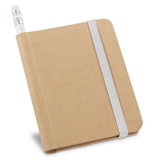 Caderno A7 de capa rígida em papel com 140 páginas lisas Personalizado