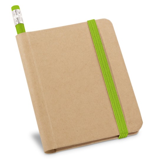 Caderno A7 de capa rígida em papel com 140 páginas lisas Personalizado