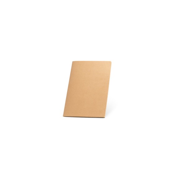Caderno de capa flexível em cartão (250 g/m²) com 80 páginas lisas Personalizado