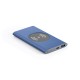 Bateria portátil com carregador wireless em alumínio 100% reciclado e capacidade de 4'000 mAh Personalizada