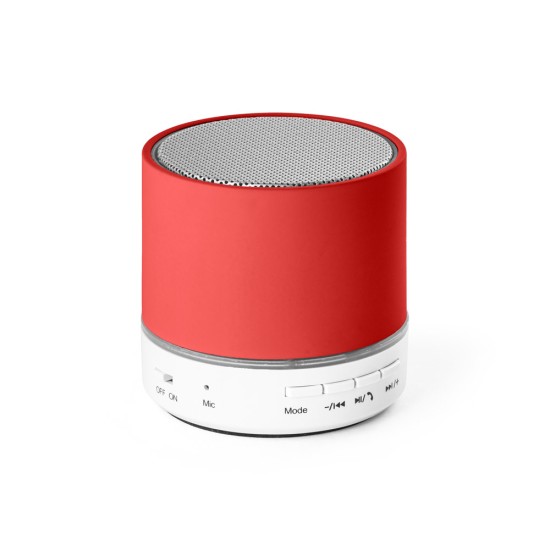 Caixa de som com microfone em ABS Personalizada