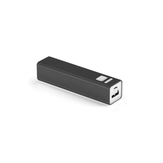 Bateria portátil em alumínio com capacidade de 2'200 mAh Personalizada