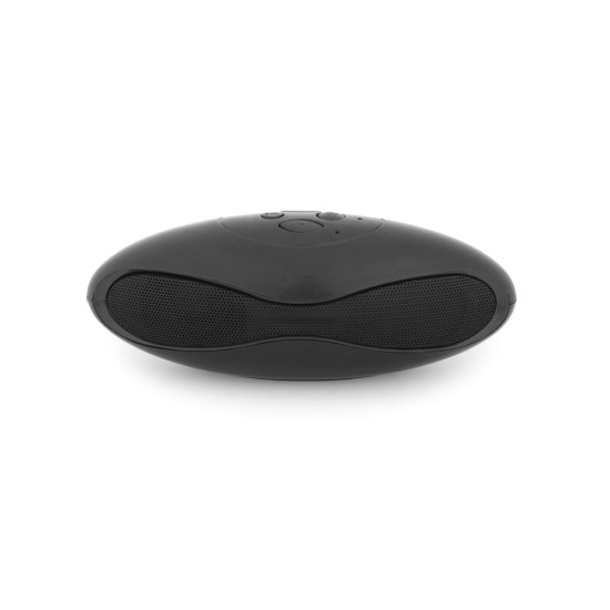 Caixa de som em ABS com microfone e autonomia de 3h Personalizada
