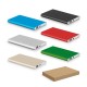 Bateria portátil slim em alumínio com capacidade de 4'000 mAh Personalizada
