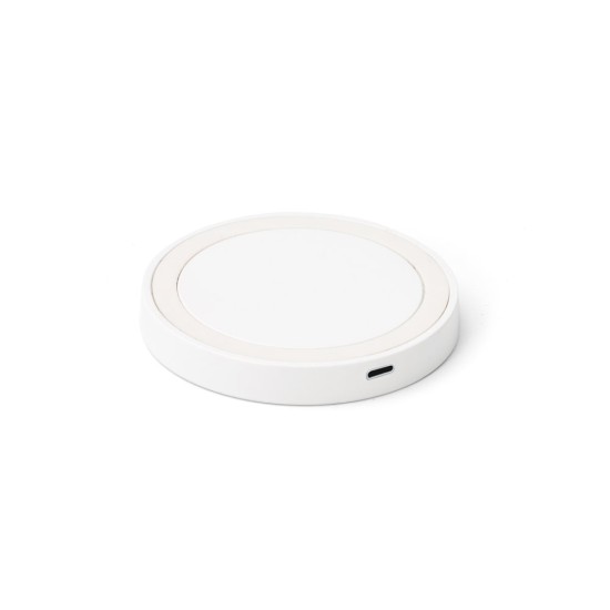 Carregador por indução (wireless) super-rápido em ABS e silicone 15W Personalizado