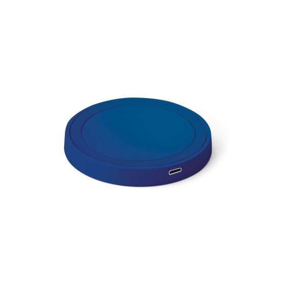 Carregador por indução (wireless) super-rápido em ABS e silicone 15W Personalizado