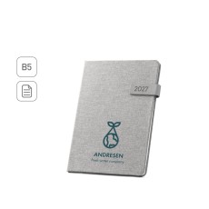 Agenda B5 em rPET 2024 Personalizada