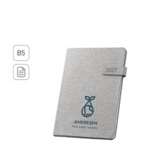 Agenda B5 em rPET 2024 Personalizada