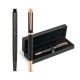 Roller em metal com escrita em preto Personalizado