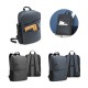 Mochila para notebook 15'6" em poliéster reciclado 600D de alta densidade Personalizada