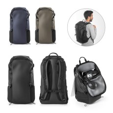 Mochila Hiking com revestimento à prova de água em 600D poliéster reciclado e 210D poliéster reciclado 14" 18 L Personalizada