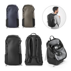 Mochila Hiking com revestimento à prova de água em 600D poliéster reciclado e 210D poliéster reciclado 14" 18 L Personalizada