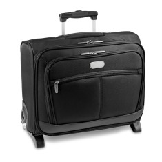 Mala de viagem para notebook 15'6" em c. sintético e 1680D com caixa rígida e 2 rodas 20 L Personalizada