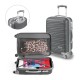 Mala de viagem executivo em ABS com interior forrado 36 L Personalizada