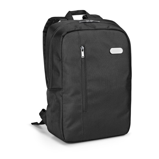 Mochila para notebook 14'' em 1680D e 300D com placa para personalização 12 L Personalizada