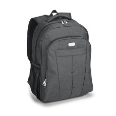 Mochila para notebook 17'' em 600D de alta densidade com compartimento forrado e placa para personalização 24 L Personalizada