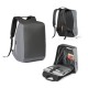 Mochila para notebook 15'6'' com sistema antirroubo em 900D de alta densidade e tarpaulin 25 L Personalizada