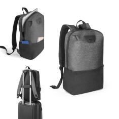 Mochila para notebook 15.6" em 300D de alta densiade 2Tone com nylon 17 L Personalizada