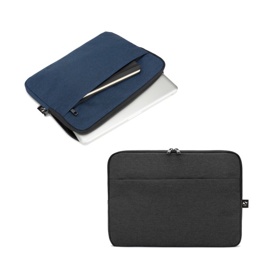 Pasta para notebook 14" em poliéster reciclado 600D de alta densidade Personalizada