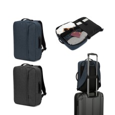 Mochila para notebook 15'6" em poliéster reciclado 300D de alta densidade 15 L Personalizada