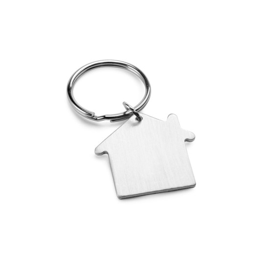Chaveiro casa em alumínio Personalizado