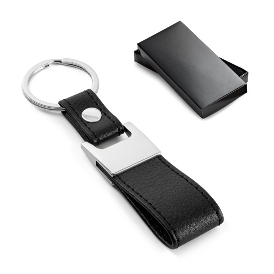 Chaveiro em metal e c. sintético Personalizado