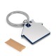 Chaveiro casa em metal e ABS Personalizado