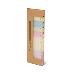 Caderno com 7 blocos adesivados em cartão Personalizado