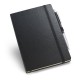 Kit de caderno A5 e esferográfica em cartão e alumínio para brinde personalizado