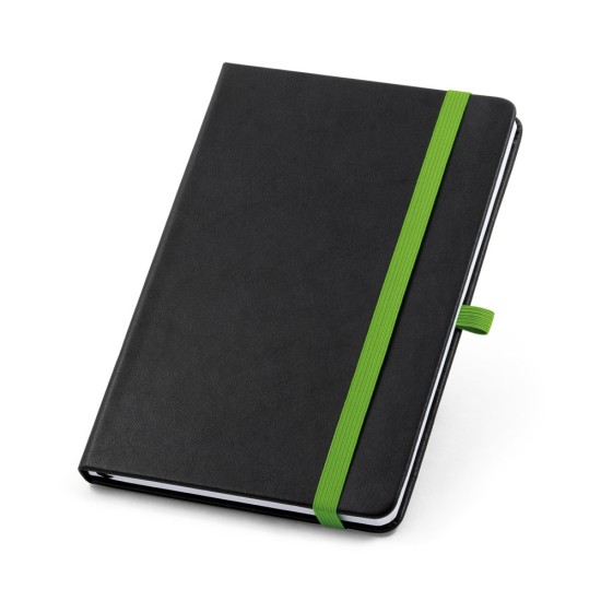 Caderno A5 de capa dura em PU com 160 páginas pautadas Personalizado