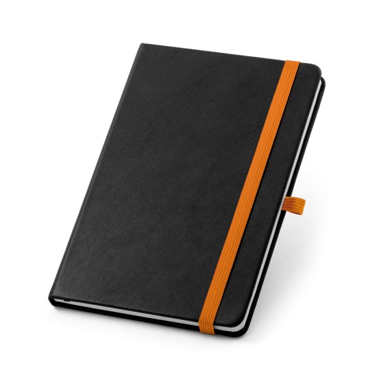 Caderno A5 de capa dura em PU com 160 páginas pautadas Personalizado