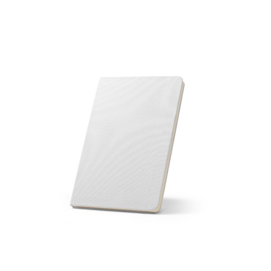 Caderno A6 com capa rígida, ideal para personalização em sublimação promocional